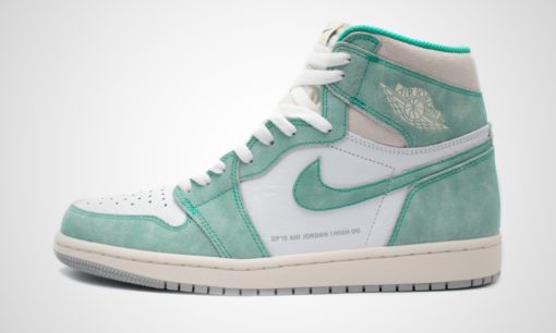 Air Jordan 1 High "Turbo Green" (weiß / mint) Sneaker