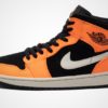 Air Jordan 1 Mid Cone (schwarz / orange) Sneaker