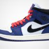 Air Jordan 1 Mid SE (blau / weiß) Sneaker