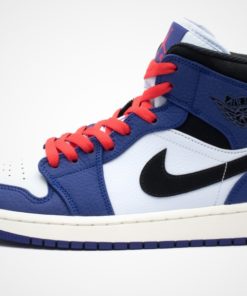 Air Jordan 1 Mid SE (blau / weiß) Sneaker