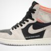 Air Jordan 1 Retro High "Hyper Crimson" (grau / orange) Sneaker