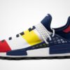 x Billionaire Boys Club x Pharrell Williams HU NMD (weiß / blau) Sneaker