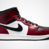 Air Jordan 1 Mid "Chicago Black Toe"