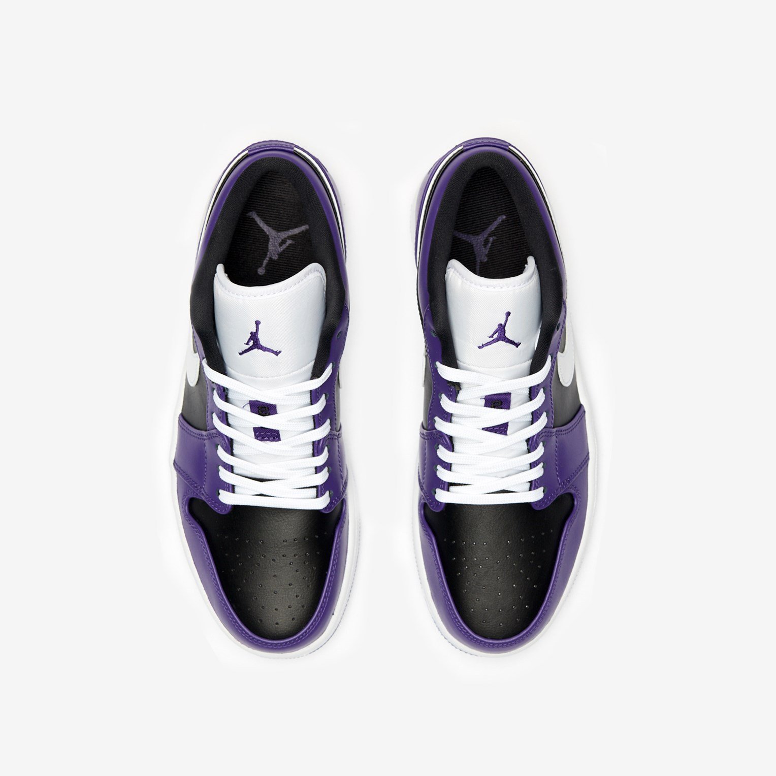 Nike Air Jordan 1 Low "Court Purple/White" - 553558-501 - SNEEKERSS
