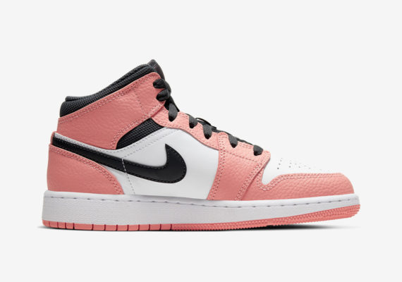 jordan 1 mid pink quartz restock