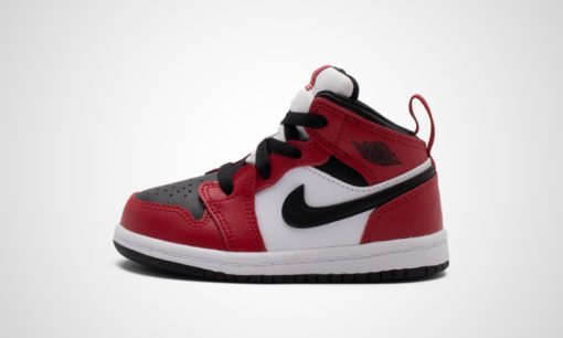 Air Jordan 1 Mid TD "Chicago Black Toe" Sneaker