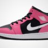 Air Jordan 1 Mid (schwarz / pink) Sneaker