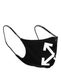 Off-White Mund- Und Nasenmaske schwarz