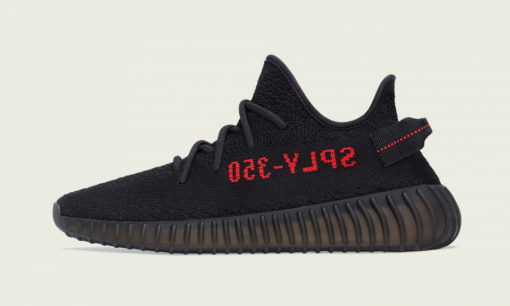 Yeezy Boost 350 V2 "Core Black / Red" Sneaker