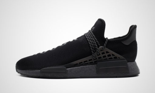 x Pharrell Williams NMD HU "Triple Black" Sneaker