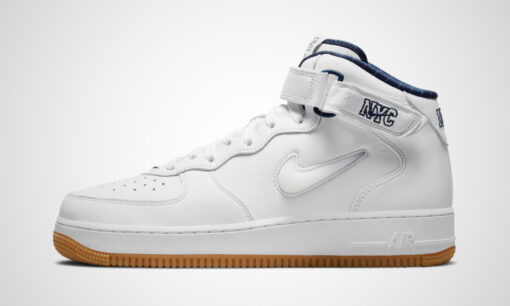 Air Force 1 Mid '07 QS "NYC White Navy"