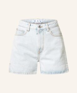 Off-White Jeans-Shorts blau