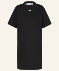 Off-White Oversized-Kleid schwarz