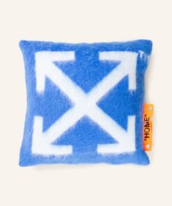 Off-White Home Dekokissen Mit Mohair blau