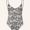 STELLA McCARTNEY SWIMWEAR Badeanzug ANIMAL mit Glitzergarn