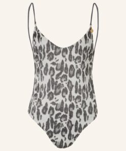 STELLA McCARTNEY SWIMWEAR Badeanzug ANIMAL mit Glitzergarn