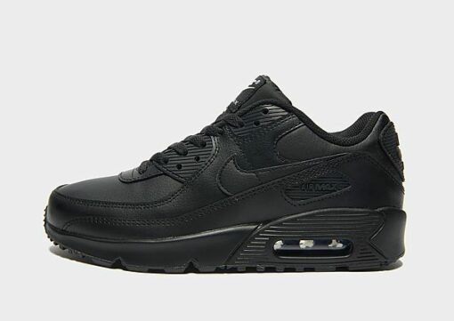 Nike Air Max 90 Leather Kinder - Kinder, Black