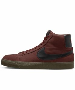 Nike SB Zoom Blazer Mid Skateboardschuh - Braun