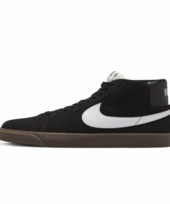 Nike SB Zoom Blazer Mid Skateboardschuh - Schwarz