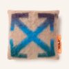 Off-White Home Dekokissen mit Mohair