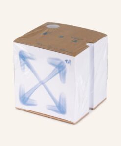 Off-White Home Notizzettel-Box braun