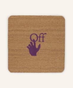 Off-White Home Türmatte violett