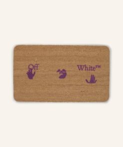 Off-White Home Türmatte violett