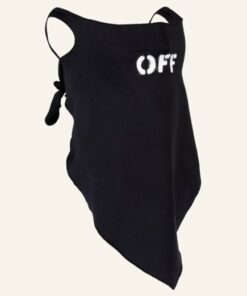 Off-White Mund- Und Nasenmaske schwarz