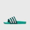 Adidas ADILETTE W women Sandals & Slides Green in Größe:37