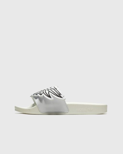 Adidas JS MONOGRAM ADILETT men Sandals & Slides White in Größe:37