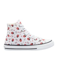 Converse Chuck Taylor AS HI Kids Weiss Rot F102