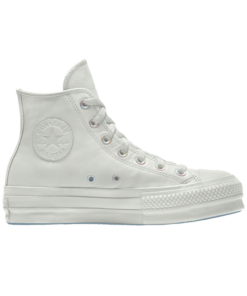 Custom Chuck Taylor All Star Lift Platform Premium Wedding By You White