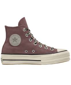 Custom Chuck Taylor All Star Lift Platform Suede by You Brown