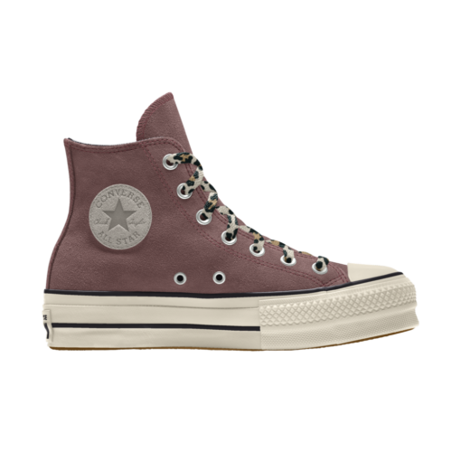 Custom Chuck Taylor All Star Lift Platform Suede by You Brown