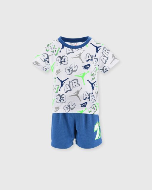 JORDAN AIR JUMBLED SHORT SET Shorts Multi in Größe:Age 4-6 | EU 104-116