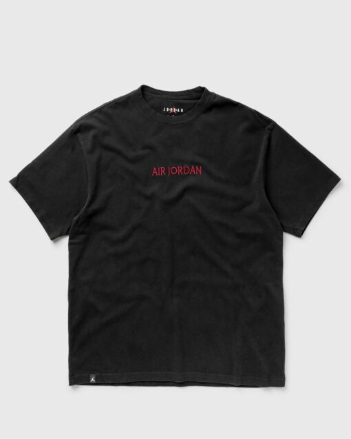 JORDAN AIR WORDMARK TEE men Shortsleeves Black in Größe:XS