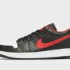 Jordan Air 1 Low Herren, Black/White/Fire Red