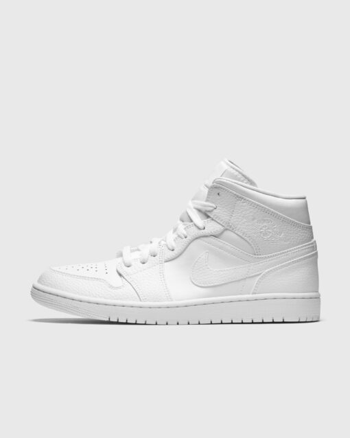 Jordan Air Jordan 1 Mid men Basketball|High-& Midtop White in Größe:41