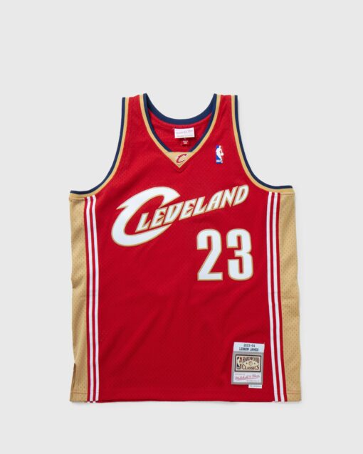 Mitchell & Ness SWINGMAN JERSEY - CLEVELAND CAVALIERS - LEBRON JAMES #23 men Jerseys Red in Größe:XXL