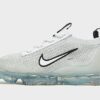 Nike Air VaporMax 2021 Flyknit Herren, White/Black/Metallic Silver/White