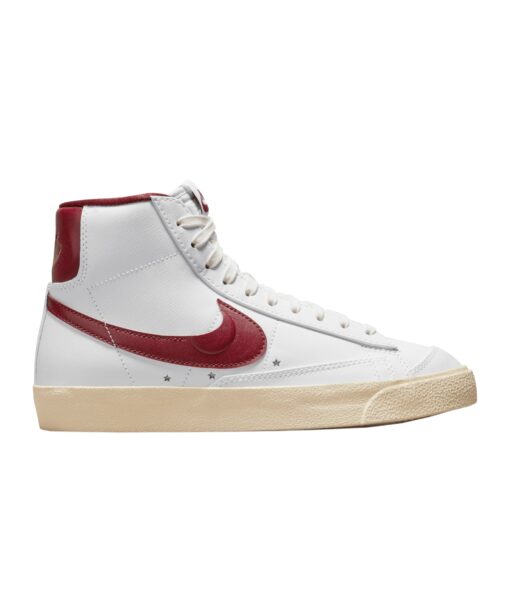 Nike Blazer Low 77 Damen Weiss Rot F100