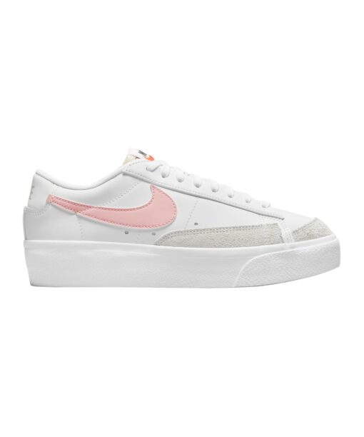 Nike Blazer Low Platform Damen Weiss Pink F103