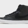 Nike Blazer Mid '77 Damen - Damen, Black/White/Total Orange/Black