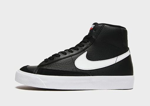 Nike Blazer Mid '77 SE Kinder - Kinder, Black/White/Team Orange/Sail