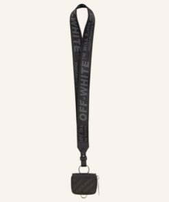 Off-White Airpods-Case Binder Diag schwarz