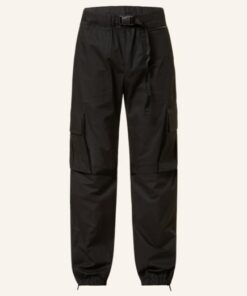 Off-White Cargohose Slim Fit schwarz