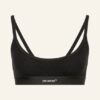 Off-White Cropped-Top schwarz