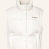 Off-White Daunenweste weiss