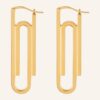 Off-White Ohrringe gold