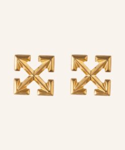 Off-White Ohrstecker Mini Arrow gold